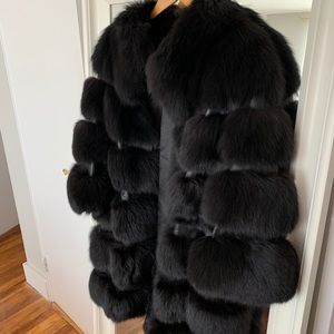 Real fur coat in good condition
